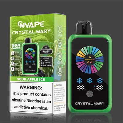 CM VAPE 50K Puff Disposable Vape Flavour: Sour Apple Ice